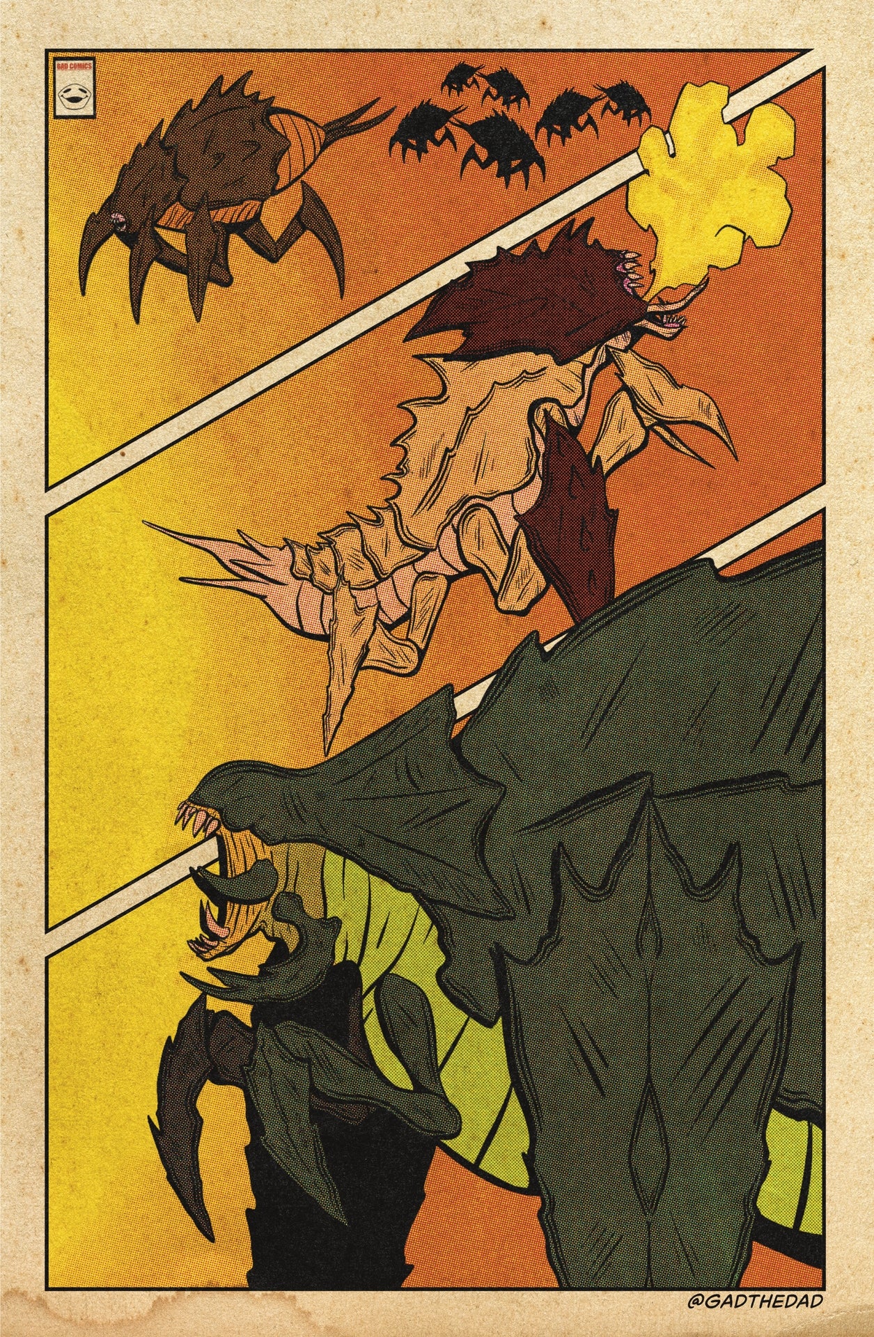 Helldivers 2 Terminid Wall Print