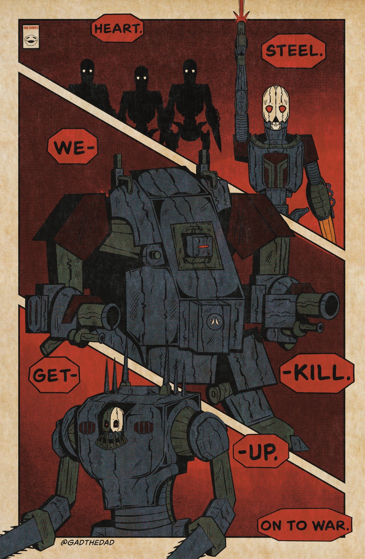 Robot Poster Fan Art